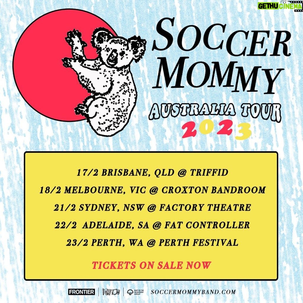 Sophia Regina Allison Instagram - All Australia shows are on sale now! See you in February 🇦🇺 Photo by @trevorjayprickett Flyer by @justusproffit
