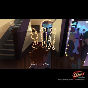 Sophie Li Instagram - I want to start sharing some of my colorscripts done for the show, ⚡️⚡️⚡️Scott Pilgrim Takes Off⚡️⚡️!

 ⚡️EP#1 -Precious little life -pt.1

 Under the supervising and help of director Abel Góngora @aberukuma , at @sciencesaru .
 
This is the first assignment. I was lucky to have a lot of freedom to pick shots Iike and do what I think works best. So, as a hardcore Edgar Wright fan since film school days, I heavily referenced the film version while adding some pop of color and vibes I get from reading the comic.

The show is out on Netflix! Hope you enjoy it!
@radiomaru @bdgrabinski 

#scottpilgrimtakesoff 
#scottpilgrim