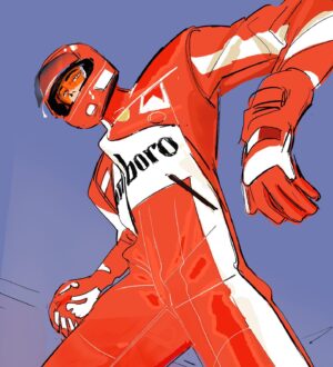 Sophie Li Instagram - 🏁.
 
F1 !!!!
——
Recently Prepping for the upcoming workshop , which gotten me looking at Norman Rockwell’s works again. Looking at his process make me really want to draw.. 
Combing thought process and how I look at references, how I finish a piece, etc. It is so hard for me?! My mind is really messy right now with information overload, but it is really helpful to me to take the step back, and think about these things. 
Anyways this is a unrelated rant, just really got the urge to do a messy study.

AND F1!!!!!!!!!!!