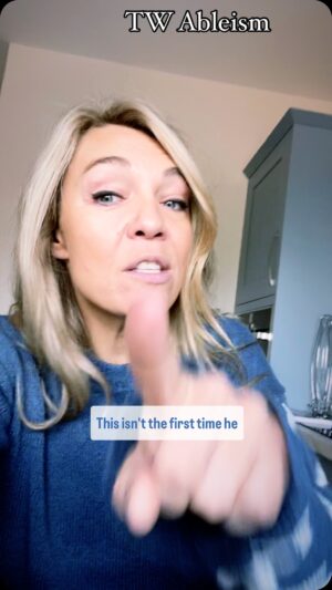 Sophie Morgan Instagram - TW Ableism. 

Sorry, this rant is a long one. 

#LooseWomen.
