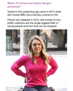Sophie Morgan Instagram - “By storm” is certainly an exaggeration but we can trust the Mail to never let the truth get in the way of a good story 😂! Thank you for this lovely write up today. Really, thank you. It’s really really lovely…..