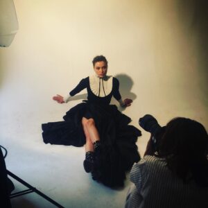 Sophie Cookson Instagram - #tbt and all hail to this KILLA outfit 🔪💔🔪