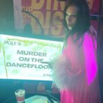 Sophie Ellis-Bextor Instagram - 💞🌸 This is 45!!! And up there with the best of birthdays 🎂 Started the day with cards from the kids and breakfast in bed, ended it with the craziest of crazy golf at the mighty @junkyardgolfclub in Camden where I was doing ok on the score card until hole 9, Murder on the Dancefloor, was my undoing. Cherry blossom, cake, cocktails, loved ones… and I got to share it all with @richardjonesface who is also now 45. April babies having springtime fun with some of our favourite people. Here’s to the good times! Xxx big thanks to @junkyardgolfclub for looking after us so well. It was the best place for a party! We loved it. Also I got to wear maybe my favourite dress ever by @mrselfportrait - pink, feathered and diamanté - hurrah! 💞🌸