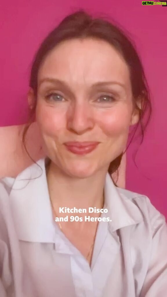 Sophie Ellis-Bextor Instagram - Who is your 90s music hero? 🦸‍♀️ Listen to Sophie Ellis-Bextor’s Kitchen Disco on BBC Sounds for Sophie’s 90s heroes mix! 🪩