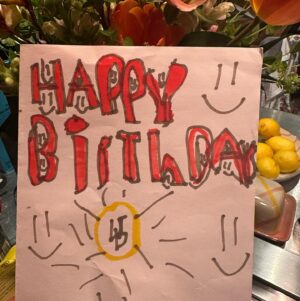 Sophie Ellis-Bextor Instagram - 💞🌸 This is 45!!! And up there with the best of birthdays 🎂 Started the day with cards from the kids and breakfast in bed, ended it with the craziest of crazy golf at the mighty @junkyardgolfclub in Camden where I was doing ok on the score card until hole 9, Murder on the Dancefloor, was my undoing. Cherry blossom, cake, cocktails, loved ones… and I got to share it all with @richardjonesface who is also now 45. April babies having springtime fun with some of our favourite people. Here’s to the good times! Xxx big thanks to @junkyardgolfclub for looking after us so well. It was the best place for a party! We loved it. Also I got to wear maybe my favourite dress ever by @mrselfportrait - pink, feathered and diamanté - hurrah! 💞🌸