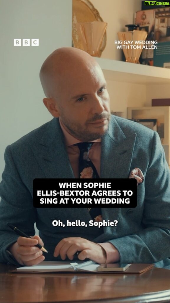 Sophie Ellis-Bextor Instagram - Imagine 🤩🌈✨ #BigGayWeddingWithTomAllen #iPlayer #LGBTQ #TomAllen #SophieEllisBextor