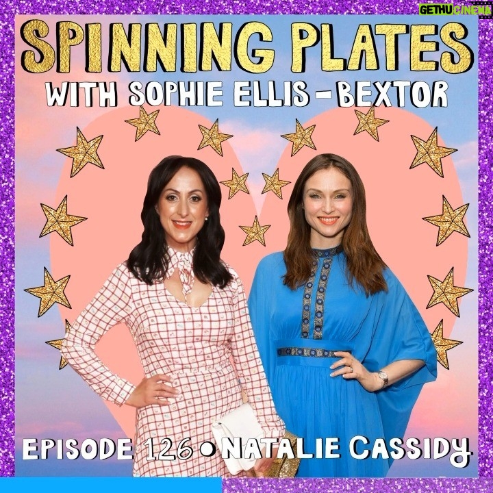Sophie Ellis-Bextor Instagram - Natalie Cassidy is familiar to us all from EastEnders where she's been playing Sonia since the age of 10! When we met she told me about her love of growing up on a TV set, where age meant nothing and her best friend was June Brown, who was 50 years older than her. Natalie is a mum of two daughters, Eliza and Joanie. My heart melted when she described how she and her husband Marc met when Eliza was just three, and he said he'd fallen in love first with Natalie and then when he met Eliza, he fell in love again. Natalie's about to turn 41 this week. She already has one podcast 'Off the Telly' which she co-hosts with actress Joanna Page and she's just launched a solo podcast 'Life With Nat' which immediately went to number one in the podcast charts. We talked about how grateful we are that we didn't have social media as teenagers and we revisited our teen love of culottes! Also I tried to invite myself on her podcast to talk about teenagers and phones. I have no shame… Listen at the link in bio.