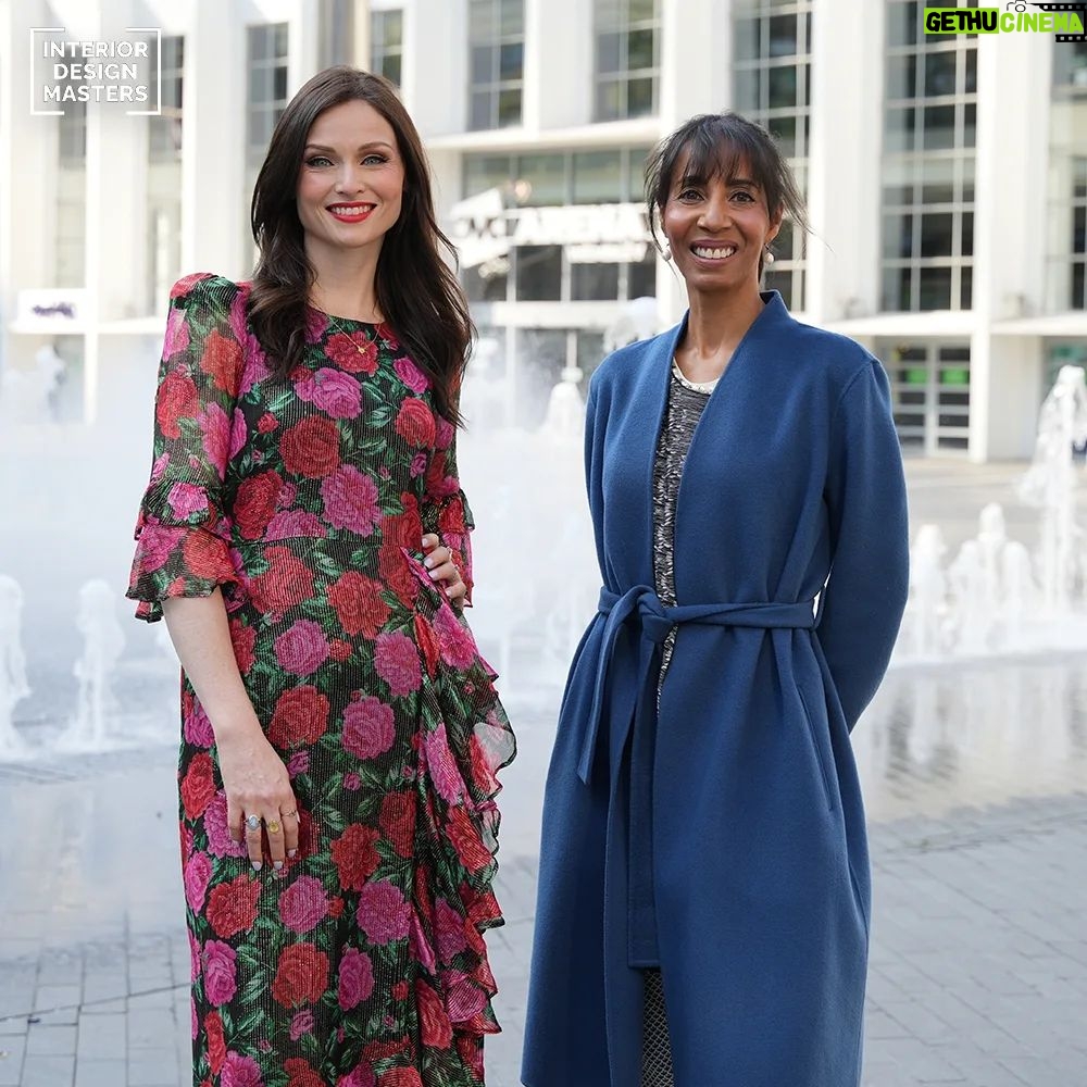 Sophie Ellis-Bextor Instagram - A big design challenge calls for a stellar guest judge... welcome @sophieellisbextor! Our designers' Wembley dressing room makeovers will need to please Sophie and @michelleogundehin, as well as some of the world's biggest A-listers 🌟 The pressure really is on for the #InteriorDesignMasters Semi-Final!