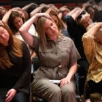 Sophie Grégoire Instagram - You know when you enter a room and you just feel an immediate sense of community? This was the case last night, not only with my new friend @gabbybernstein, but with everyone who showed up for my book talk @92NY in New York City. There was laughter, tears, solidarity and warmth, including a nervous system reset exercise (the cherry on top!) 🍒🍦 I loved getting to share my journey with you and for the opportunity to hear your stories, worries and dreams. Looking forward to getting #CloserTogether on the path… 📸: @missjasmeet