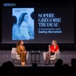 Sophie Grégoire Instagram - You know when you enter a room and you just feel an immediate sense of community? This was the case last night, not only with my new friend @gabbybernstein, but with everyone who showed up for my book talk @92NY in New York City. There was laughter, tears, solidarity and warmth, including a nervous system reset exercise (the cherry on top!) 🍒🍦 I loved getting to share my journey with you and for the opportunity to hear your stories, worries and dreams. Looking forward to getting #CloserTogether on the path… 📸: @missjasmeet