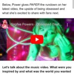 Sophie Luborsky Instagram – @papermagazine premiered the obsessed visualizer MV this morning ! Amazing article written by @ericacxmpbell 💗 
Video by @averagecowgirl 
Photos by @bish.op