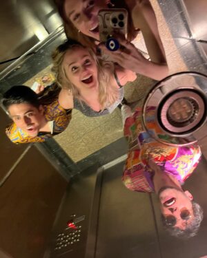 Sophie Reynolds Instagram - a birthday with @silksonic