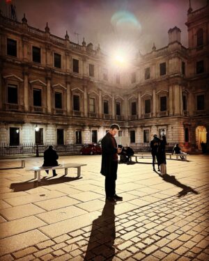 Sophie Rundle Instagram - Can highly recommend falling in love with your best friend, making a nice baby, exhausting yourselves looking after the baby, and then (with the help of very kind grandparents) escaping to the city for a night. We drank mulled cider as we walked along the river (everyone so young! So loud! Were we ever them?!) mooned around an art gallery (only stop at the pictures you like and never mind what you’re supposed to like is my advice), got a bit lost, ate cheeseburgers and still managed to be in bed by half nine. God it was perfect.✨