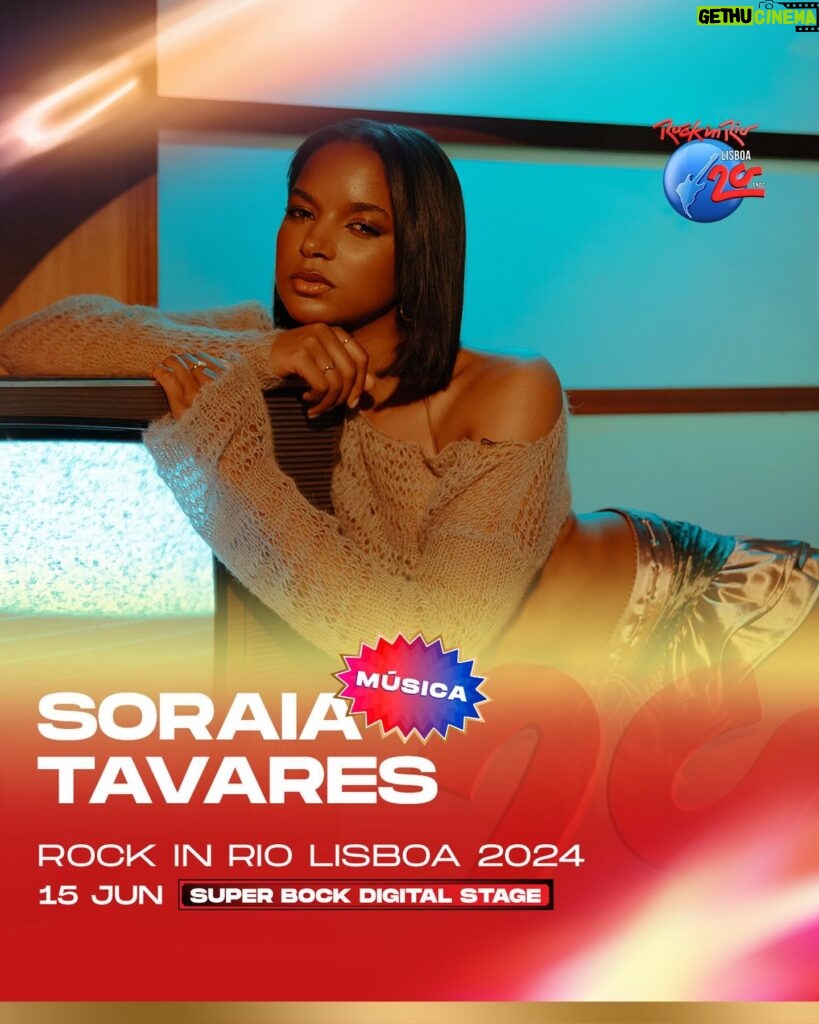 Soraia Tavares Instagram - DONA JOANA!!!! VOU TOCAR NO ROCK IN RIO NO DIA 15 DE JUNHO @rockinriolisboa #rockinriolisboa #superbockdigitalstage