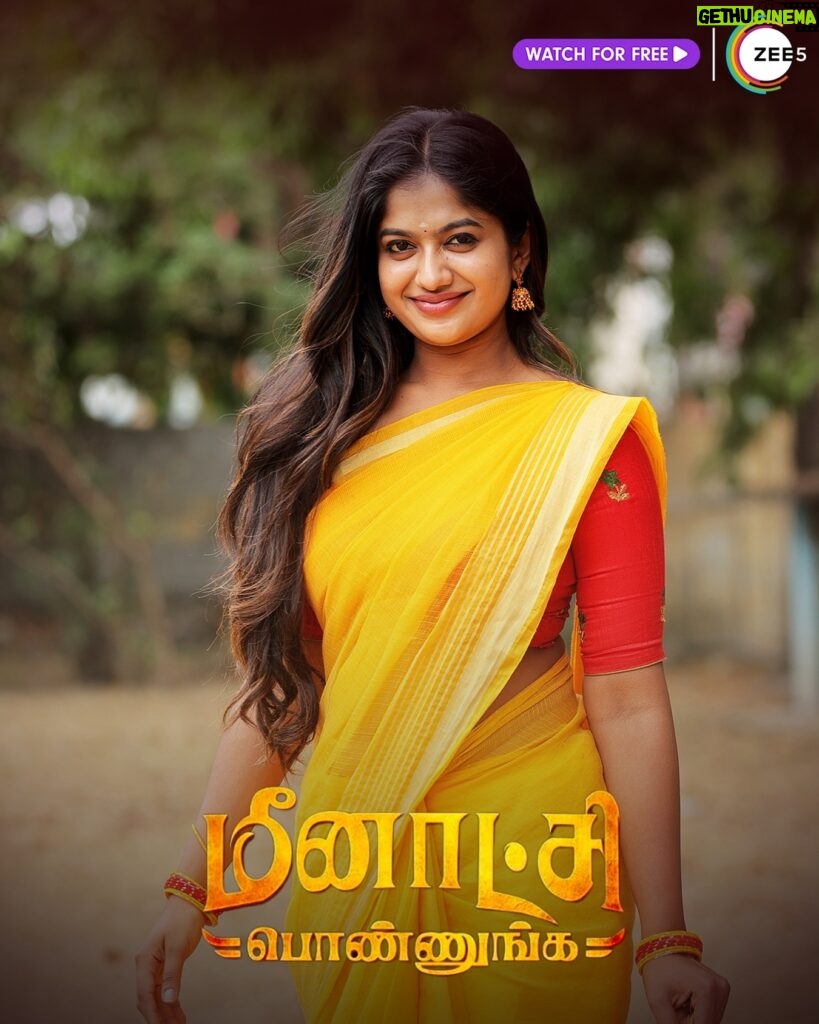 Soundarya Reddy Instagram - #Sakthi as bright as the Sun ☀️ Watch your favourite movies and shows anywhere anytime only on ZEE5 absolutely for free 🤩🔥 #MeenakshiPonnunga #ZEE5Tamil #ZEE5 #WatchForFree