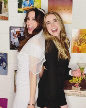 Spencer Locke Instagram - Celebrating @chelseajaymes is my favorite thing in the whole world!!! ONE. MORE. DAY. 👰‍♀️🤍 #letsgogirls #stevenslockeditdown