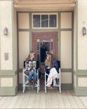 Spencer Locke Instagram - Western work and play with some of my favorite people!Thank you @justinleedirect for the epic story and my partner in crime @imvictoriapratt for constant giggles. Who ever let us sit next to each other let alone make a movie with each other? 👯‍♀️🫶🏻☀️