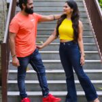 Sruthi Lakshmi Instagram - 💛💛💛❤️❤️❤️🧡🧡🧡❤️❤️❤️❤️💙💙💙💙 @amaanaplantationresort #new #trending #resort #actress #actresslife #couplegoals #love