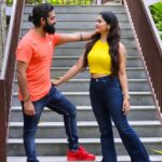 Sruthi Lakshmi Instagram - 💛💛💛❤️❤️❤️🧡🧡🧡❤️❤️❤️❤️💙💙💙💙 @amaanaplantationresort #new #trending #resort #actress #actresslife #couplegoals #love