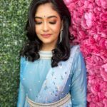 Sruthi Shanmuga Priya Instagram - Sweetest Kannamma @sruthi_shanmuga_priya 🦋❤️🥰 Makeup @kalaiartistry Hair @shwethasmakeover #makeupartist #kalaiartistry #angelblessings #weddingmakeupartist #celebritymakeupartist