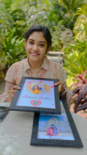 Sruthi Shanmuga Priya Instagram - No caption needed! The video says it all ❤️✨✨✨

@tamilankadaii thank you so much for this 🫶🏻

To gift your loved ones with some special messages like this, you can personalise and customise with a specific message m.  Get in touch with them through
WhatsApp 9043636700 or 
Auto booking 9150800280

#spreadlove #tamilankadaii #tamilankadaiii