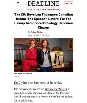 Stacey Farber Instagram - See you soon, America! 🙏💫👯‍♀️🇺🇸 We’re thrilled to be airing on the new CW this fall. 
👋🏻❤️ @thecw