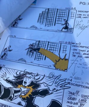 Stacey Farber Instagram - The season one finale of Superman & Lois airs tonight at 9/8c! 😭✨ 

I’m so grateful I got to play Larr. It was fun every day on set (not always the case!) and a real, cathartic treat mid-pandemic to be directed to glare at people and throw punches. 

Thanks to everyone who tuned in despite our wonky airing schedule. 🙏🏻❤️

As always, you can stream the episodes for free on the CW’s app. 💫@cwsupermanandlois