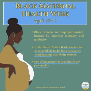 Stacey Plaskett Instagram - Today marks the start of Black Maternal Health Week (April 11-17). 

It is crucial that we recognize the continued Black maternal mortality crisis. 

Tens of thousands of women suffer painful and/or near-fatal complications in the prenatal or postpartum period each year. In 2021, the NIH found that the maternal mortality rate among Black women was 3.5 times higher than white women. 

As a staunch health advocate and acknowledging #NationalMinorityHealthMonth as well, we need to do our part to get Black women the maternal health resources they deserve!

#BlackMaternalHealthWeek #NationalMinorityHealthMonth