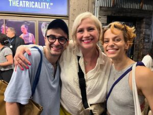 Stacey Tookey Instagram - Watching incredible humans and artists you love take the Broadway stage warms my heart!! @rickyubeda11 @itsgabydiaz @ahmadsimmons ✨✨YOU ARE ALL STARS ✨✨ @illinoiseonstage 💛💛💛