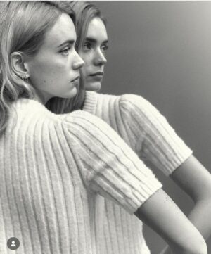 Stacy Martin Instagram - Always talking for @ever__talks with @louislepron, 📸 @emmanuelgiraud