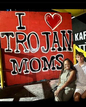Star Jones Instagram - It’s parents weekend @uscedu We can’t believe our @jakelugo_ is a full-fledged college student! We are so proud of him. Living with the reality that our baby boy is a grown man and a #Trojan for life! #fighton