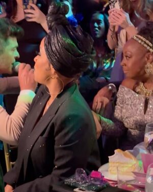 Star Jones Instagram - #Angelball was definitely rocking last night! 
I do not own the rights to this music!
