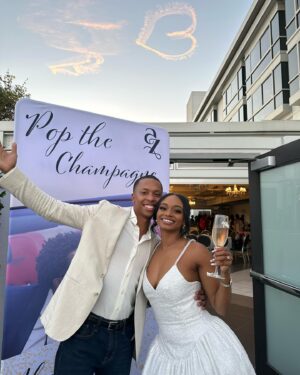Star Jones Instagram - I called God and said my children @allyycali & @zprince.co are getting married.  He said #IGotThem #AtoZ23 🥰🕺🏼💃🏿#goddaughter #nephew #matchmadeinheaven