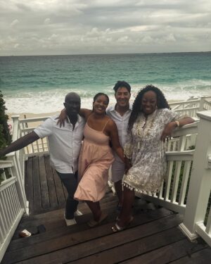 Star Jones Instagram - Christmas in the Bahamas with friends who are like family!