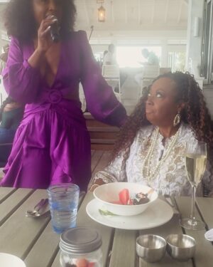 Star Jones Instagram - Christmas in the Bahamas with friends who are like family!