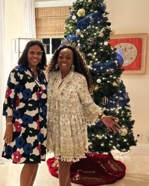 Star Jones Instagram - Christmas in the Bahamas with friends who are like family!