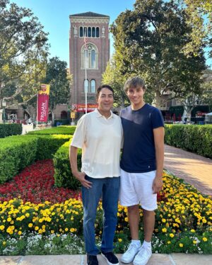 Star Jones Instagram - It’s parents weekend @uscedu We can’t believe our @jakelugo_ is a full-fledged college student! We are so proud of him. Living with the reality that our baby boy is a grown man and a #Trojan for life! #fighton