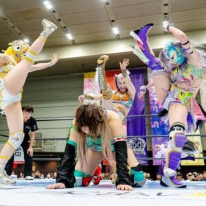 Starlight Kid Instagram - マスクウーマントリオ🌈
これは私がいないと出来ないことだね。

#SLK
#スターライトキッド
#スターダム
#STARDOM
#女子プロレス