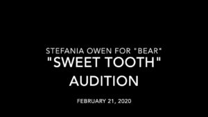 Stefania LaVie Owen Instagram - Sweet Tooth audition for Bear - where it all began 💫