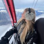 Stefania Liberakakis Instagram - waving goodbye to 2022 from the montblanc 💗 Swipe to see more☺️ . . #montblanc #france #2023