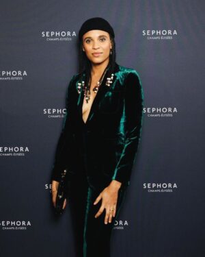 Stéfi Celma Instagram - @niceworkparis X @sephorafrance 
@ralphlauren 
@tods 
@karolynel 
@geoffreyjoseph 

Make up @claveriebenoit
