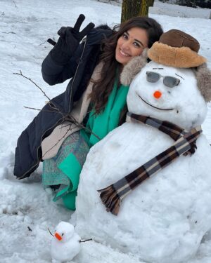 Stefy Patel Instagram - Meet Mr snowman⛄️