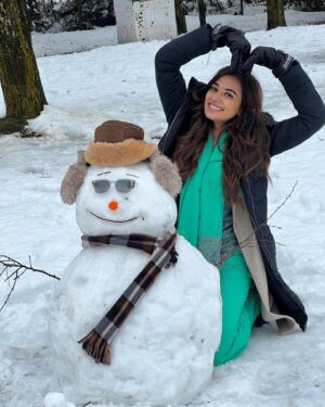 Stefy Patel Instagram - Meet Mr snowman⛄️