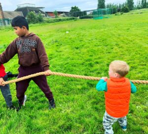 Stella Creasy Instagram - A pleasure to join @avengerscc17 today for their fun day and be on the winning team for tug o war as well as introduce the kids to sumo! If you want to join them for cricket do give them a follow ( and yes I have rope burns on my hands from the effort!) #loveWalthamstow