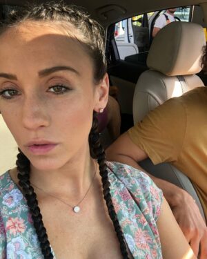 Stella Maeve Instagram - The Braids Series. And Chooch. #It’sAFamilyAffair