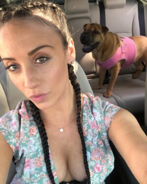 Stella Maeve Instagram - The Braids Series. And Chooch. #It’sAFamilyAffair