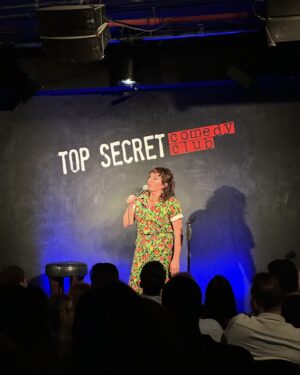 Steph Tolev Instagram - My actual word! What a delightful trip that was! @jeffersonmcdonald4real and I had QUITE the time exploring Amsterdam & London. I can’t thank the people who came out to the shows enough you really made this Canadian filthy pig feel at home. I also need to thank @jeffersonmcdonald4real for opening up the shows perfectly and getting them all juiced up for me. Until next time 🇳🇱🇬🇧❤️#standup #tour #filth #couplegoals #inlove #london #amsterdam #drinks #conefries