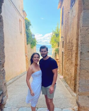 Stephanie Bennett Instagram - Will forever be dreaming of Tuscany 
🍷🧀🥖🍇🌿