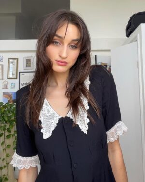 Stephanie D'Agostini Instagram - vibes inspired by haunted dolls / outfit by @unif