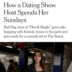 Stephanie D'Agostini Instagram - I will never forgive the @nytimes for not using any of the pre approved quotes or nudes I sent over.